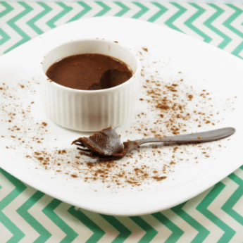 Pudim Proteico de Chocolate