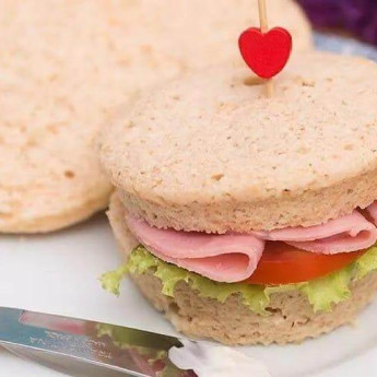 Pão de Aveia de Micro-Ondas