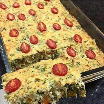  Torta de Frango FIT – Sem Farinha