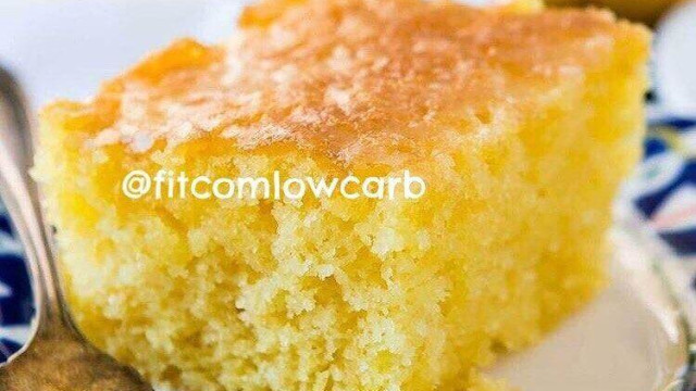 Bolinho de Limão Low Carb 1