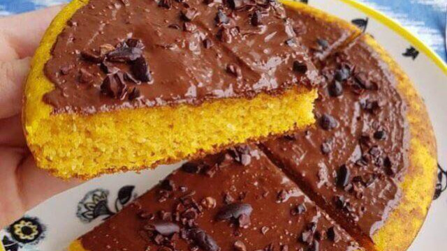 Bolo de Cenoura de Frigideira 1