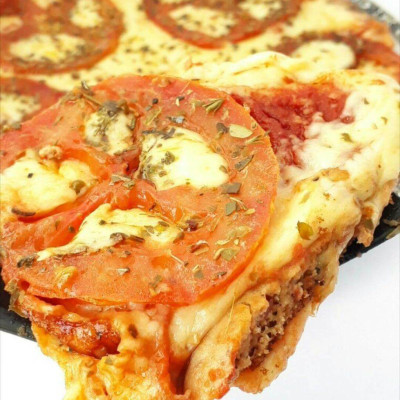 Pizza Low Carb de Frigideira