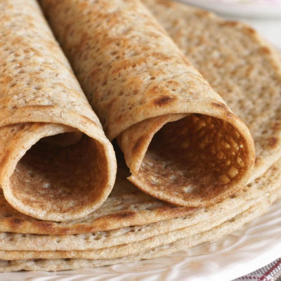 ​Panqueca de Farelo de Aveia