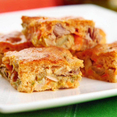 Torta de Frango Low Carb