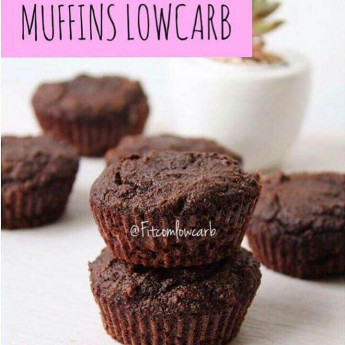 Muffins Low-Carb de Chocolate
