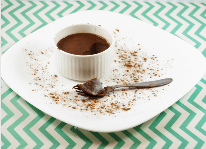 Pudim Proteico de Chocolate