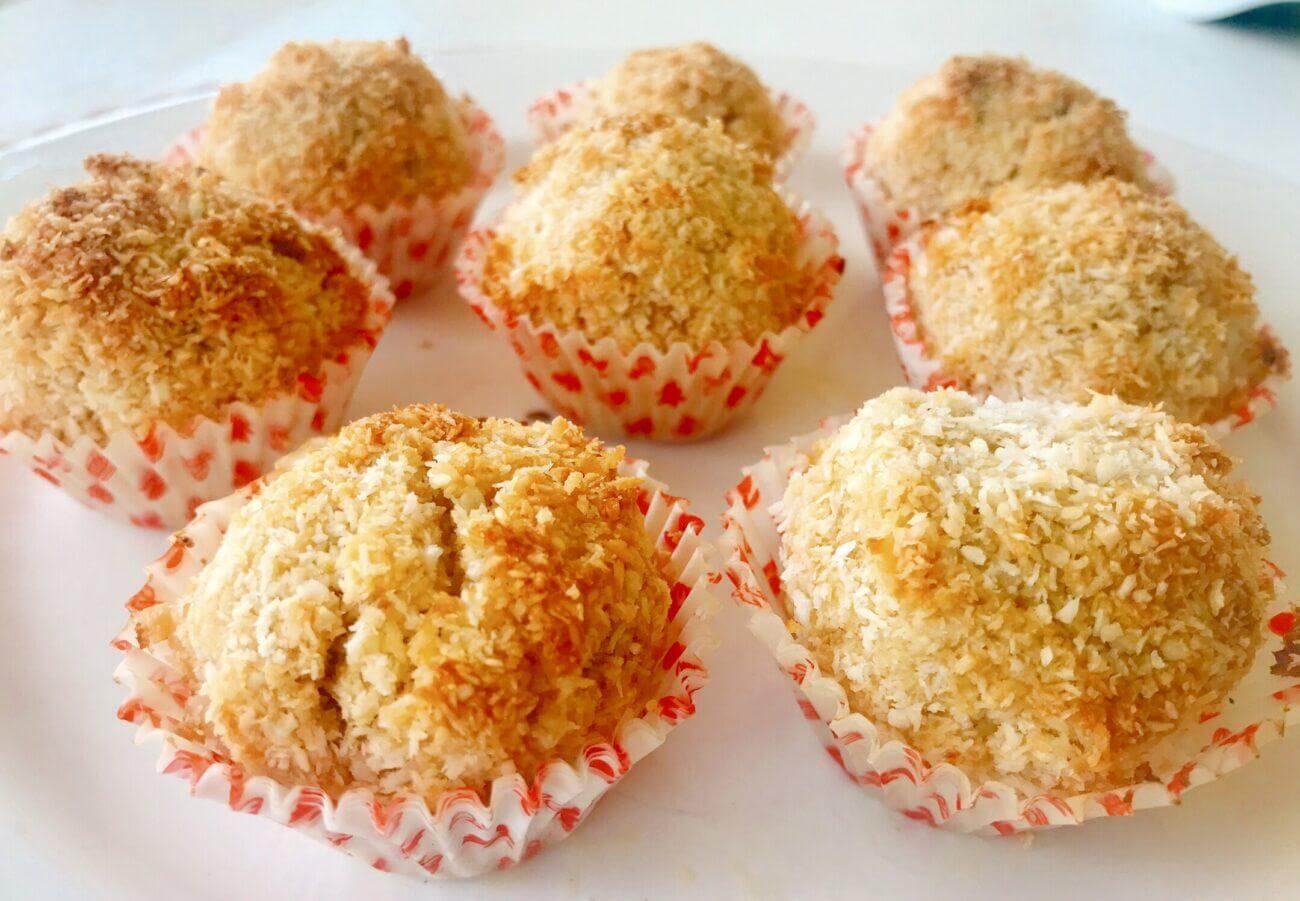 Bolinhos De Coco Low Carb Receitas Dieta Flexivel 0486