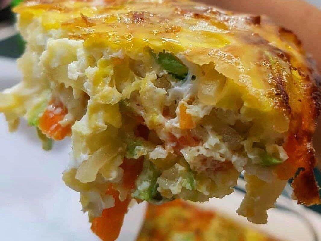 Omelete Assado