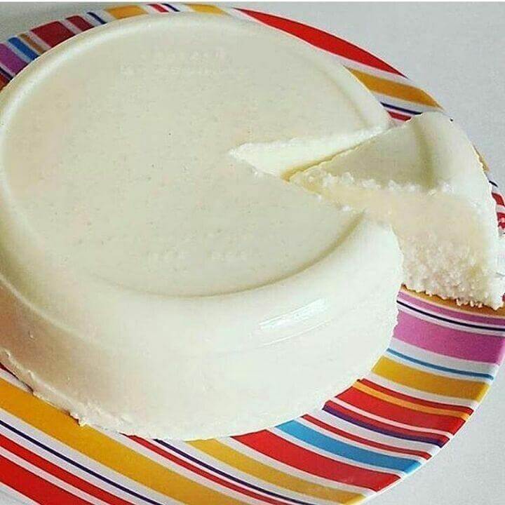 Pudim Gelado de Coco