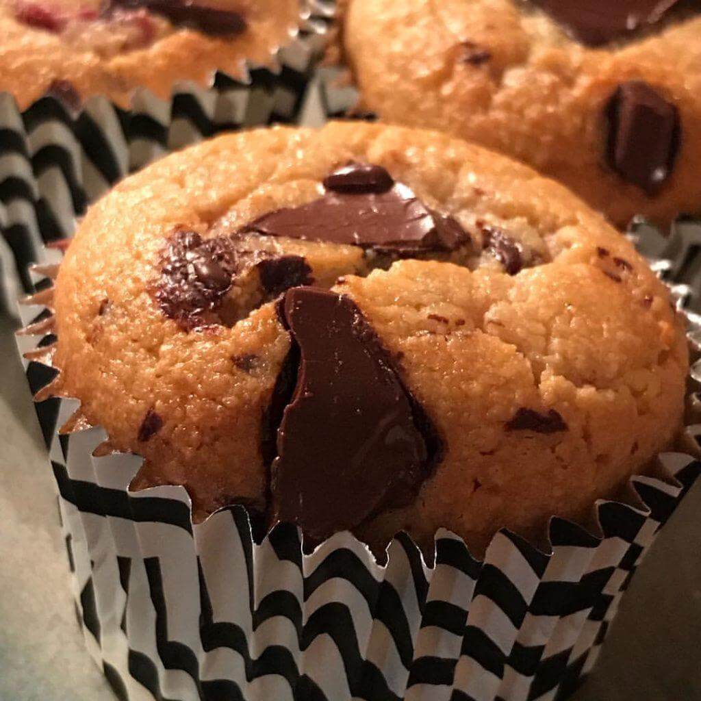  CupCake de Morango com Chocolate