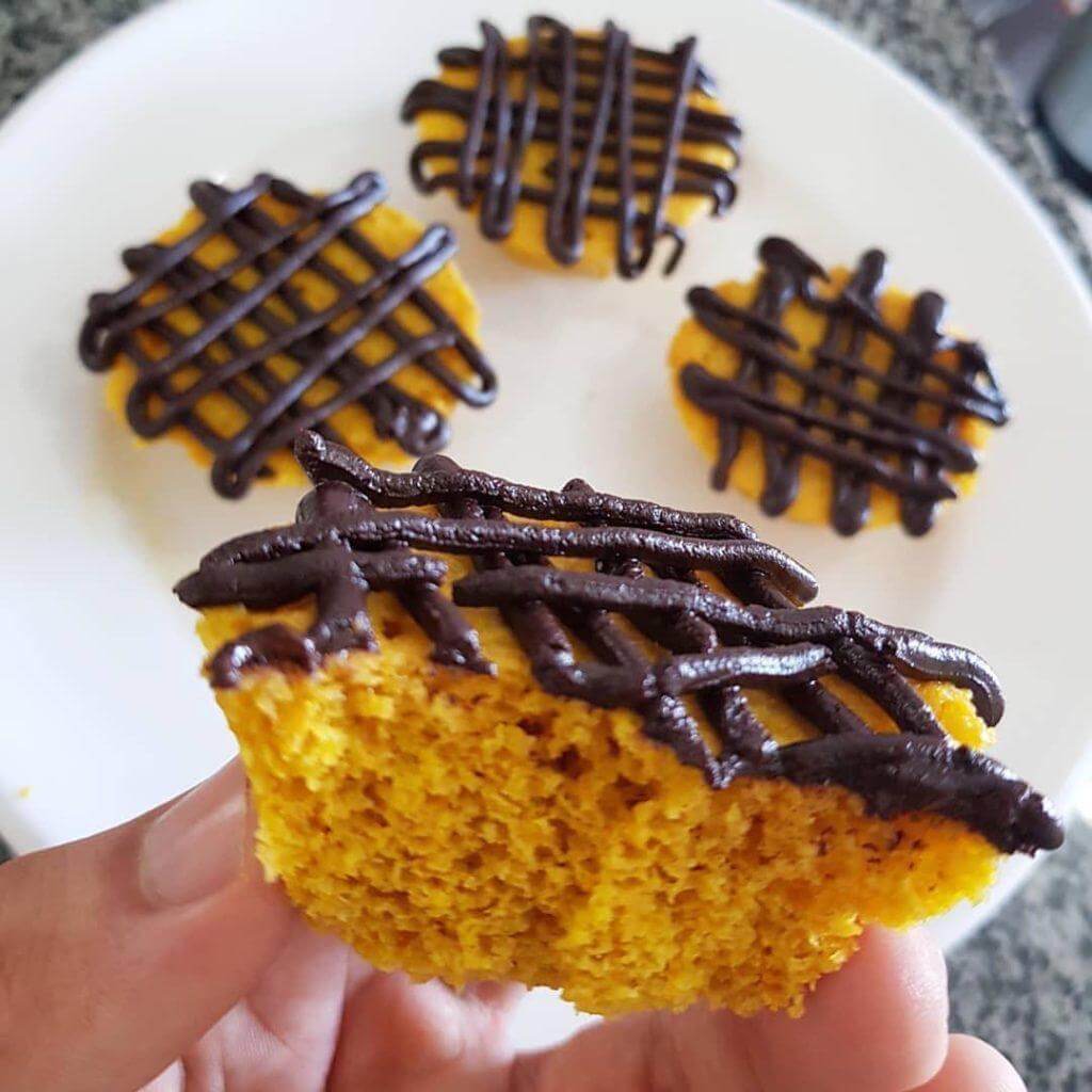 Bolinho de Cenoura com Ganache de Chocolate