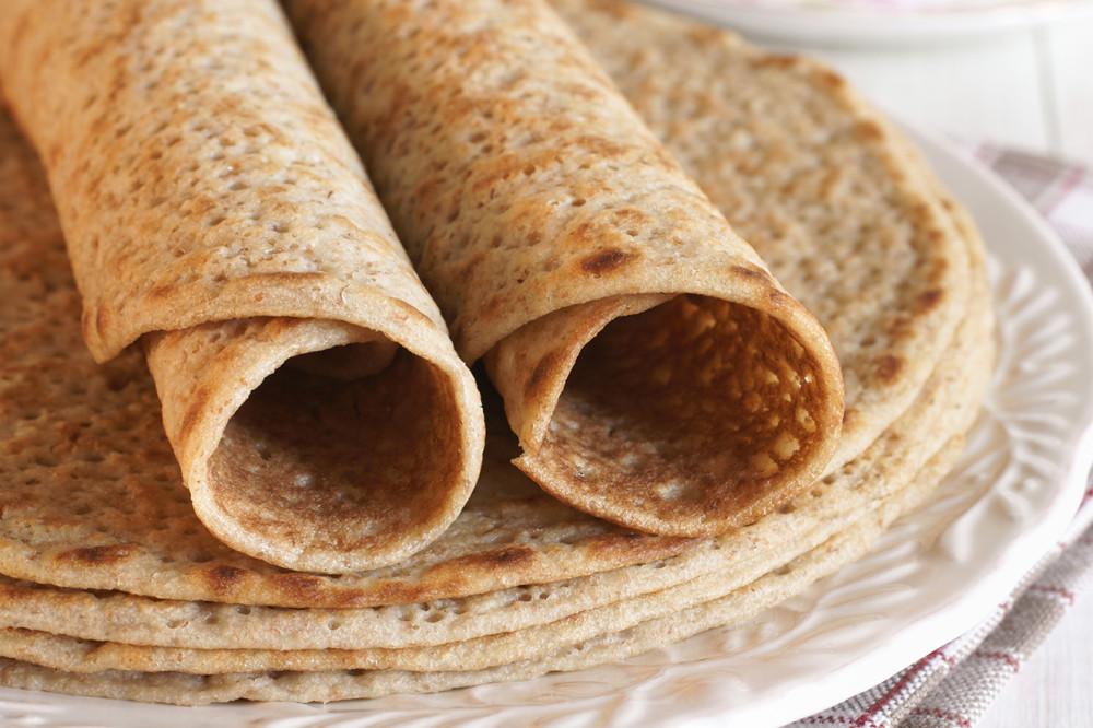 ​Panqueca de Farelo de Aveia